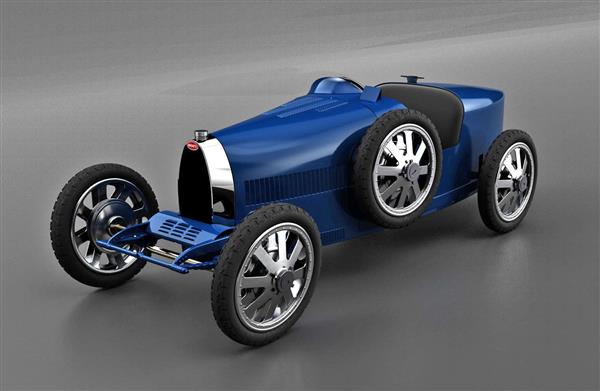 布加迪推出採用3D打印35型車身的Baby II微型車