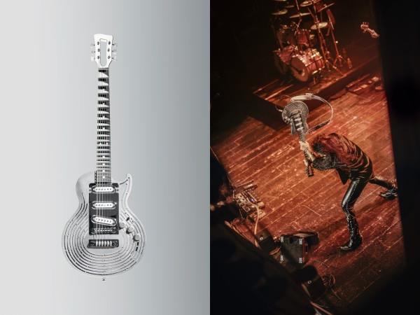 觀看Yngwie Malmsteen嘗試打破世界上第一款3D打印，防砸吉他