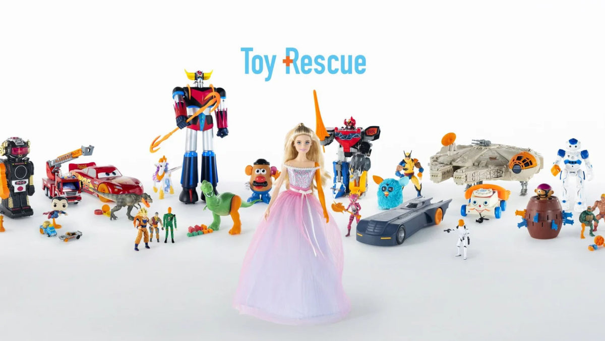 Toy Rescue 可讓您打印玩具的備件