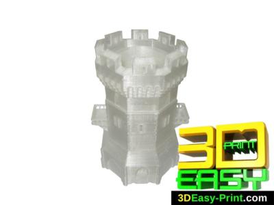 3D 立體打印 PLA (透明)物料完成品 參考