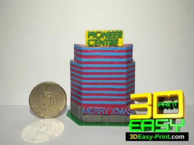 3D 立體打印 PLA (白色)物料加上色完成品 參考-4