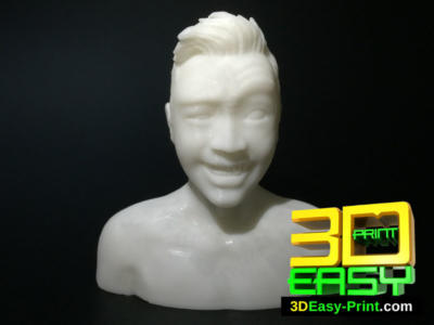 3D 立體打印 PLA (白色)物料加上色完成品 參考-3