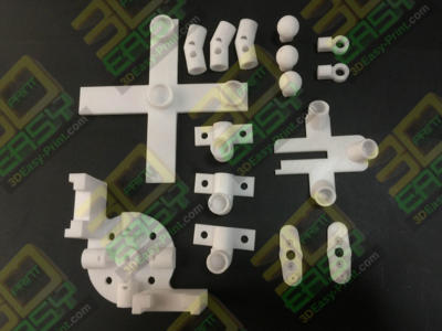 3D 立體打印 PLA (白色)物料 完成品44 參考 零件