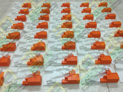 3D 立體打印 PLA (白色)物料 完成品62 建築物
