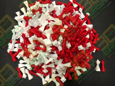 3D 立體打印 PLA (白色/紅色)物料 紅白棋 完成品71